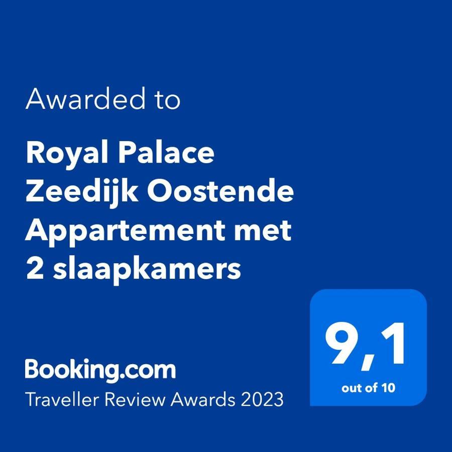 Royal Palace Zeedijk Oostende Appartement Met 2 Slaapkamers Kültér fotó